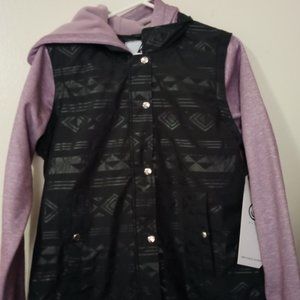 Neff/Renee Zip -Up Jacket with Fleece Hoodie